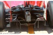 Ferrari's full blown diffuser yet to come