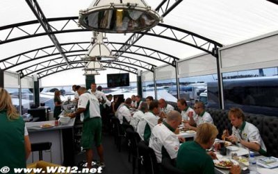 LG helping Lotus Racing push forward