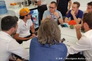 Haas a ‘plus de cinq dixièmes' d'avance sur McLaren selon Sainz
