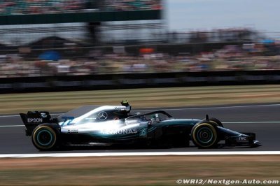 Une journée constructive pour Valtteri Bottas en Angleterre