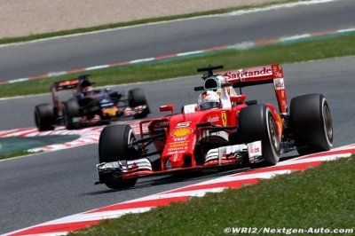Next circuits better for Ferrari - Vettel