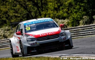 Slovakia Ring, Race 1: Loeb wins rain aborted race