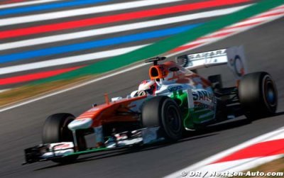 Les pilotes Force India pas encore à l’aise au Japon