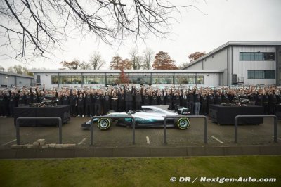 Mercedes a reçu le feu vert pour agrandir son usine de Brackley