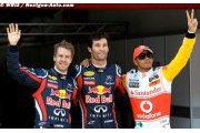 Webber takes first pole of the season