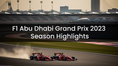 F1 Abu Dhabi Grand Prix 2023 season highlights