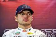 Verstappen s'agace d'une F1 devenant 'trop tendre'