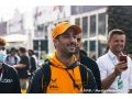 Ricciardo a un peu ‘paniqué' en apprenant son éviction de McLaren F1