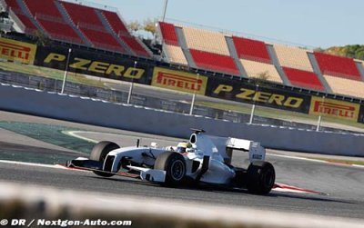 De la Rosa boucle les essais F1 de Pirelli à Barcelone