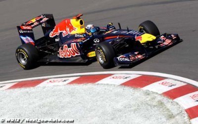 Vettel brings Red Bull back on top