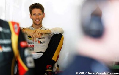 Grosjean rêve d’un autre podium aujourd’hui