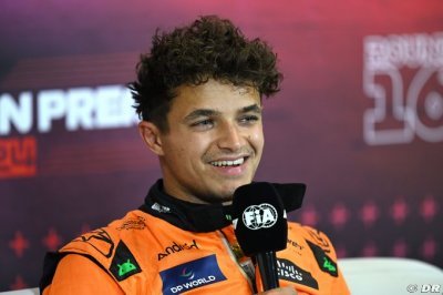 Norris dément avoir un ’ego trop important’