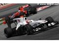 Les deux mêmes problèmes pour les Sauber Ferrari