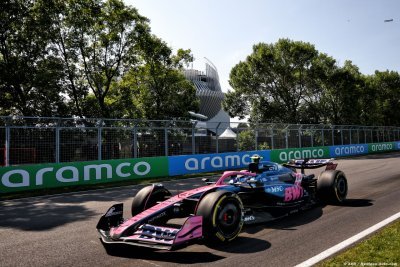 Alpine F1&nbsp;: Colapinto se rattrape en qualifications, Gasly coule au Canada