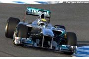 Rosberg frustré par la fiabilité de la W02