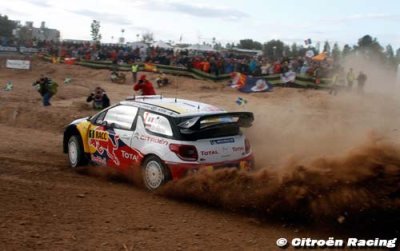 Loeb and Elena in the lead on gravel