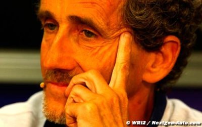 Prost voit ses records battus sans s’émouvoir