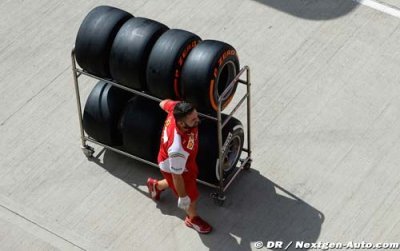 Pirelli&nbsp;: Une seconde au tour entre les gommes