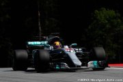 Spielberg, L2 : Hamilton devance de peu Vettel