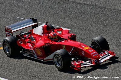 Schumacher et Leclerc aimeraient piloter la Ferrari F2004