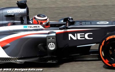 La Sauber C32 évolue pour le GP d’Espagne