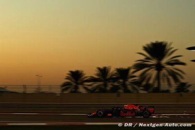 Verstappen sur la plus petite marche du podium