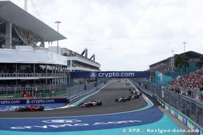 Pourquoi la piste était impraticable hors trajectoire à Miami ?