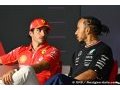 Ferrari : Sainz et Hamilton vont garder leur bonne relation malgré le transfert