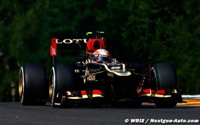 Une seule Lotus à l’arrivée, celle de Grosjean