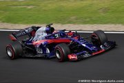 Avec 147 tours, Gasly a été le pilote le plus assidu en piste