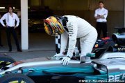 Hamilton a remercié son équipe pour la fiabilité de sa monoplace