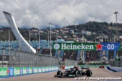 Le GP de Russie évalue des ’démarches juridiques’ face à la F1
