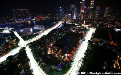 Les pneus les plus tendres de sortie à Singapour