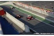 Des essais pour les F1 de 2014 dès janvier