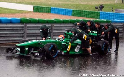 Kovalainen tests ’vanity panel’ at Magny Cours