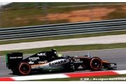 Les pilotes Force India pénalisés après la course