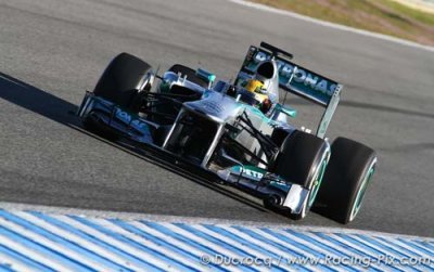 Hamilton&nbsp;: la Mercedes a une bonne base