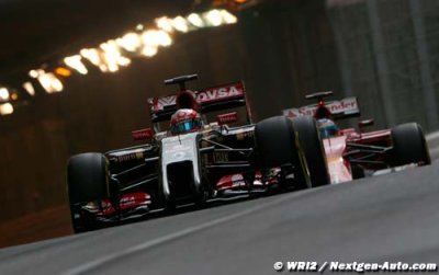 Grosjean voit pour la première fois l’arrivée à Monaco