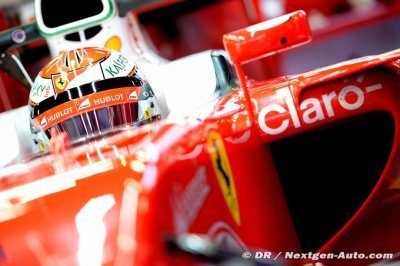 Kimi Raïkkönen n’est pas sensible à la pression