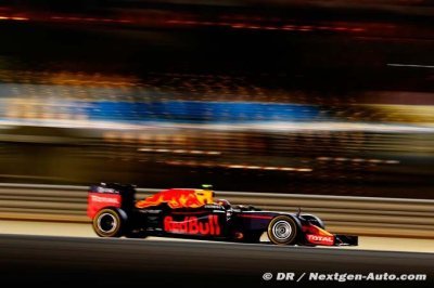 Belle course des pilotes Red Bull à Bahreïn