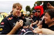 Vettel honoré à Paris