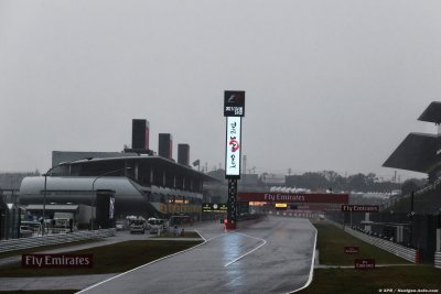 Météo F1 - GP du Japon&nbsp;: 80% de chance de pluie pour la course&nbsp;!