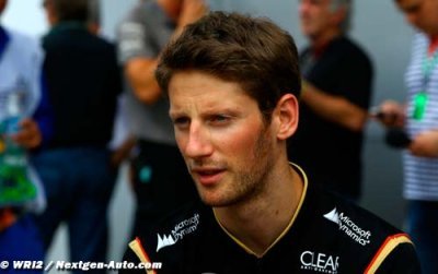 Grosjean not sure if Lotus budget in place
