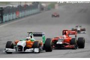 Petrov et Di Resta se plaignent des débris de gomme
