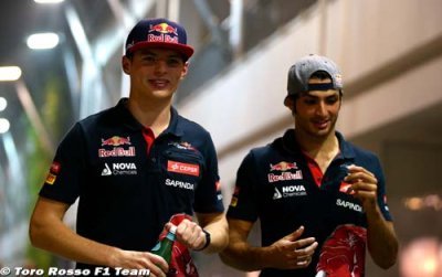 Les pilotes Toro Rosso n’ont pas vu le temps passer