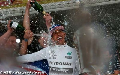 Hamilton&nbsp;: C’est ma plus belle année en F1
