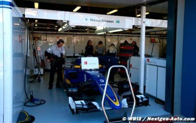 FP1 & FP2 - Australian GP report: Sauber Ferrari