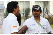 Karthikeyan est de retour au pays