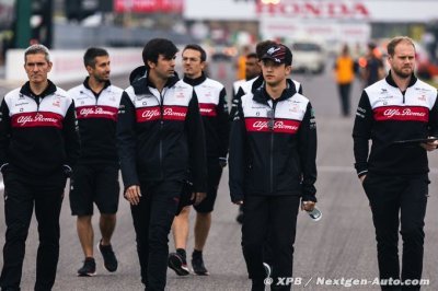 Zhou va découvrir Suzuka… et un nouvel aileron sur l’Alfa Romeo