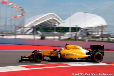 Palmer suspecte un problème de châssis sur sa Renault
